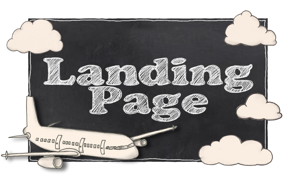 Create a landing page in WordPress.